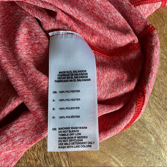 Adidas Climalite Red T Shirt Size Medium - Picture 5 of 5